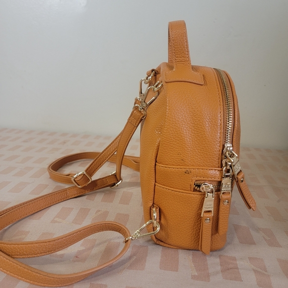 Steve Madden Faux Pebble Leather Mini Back Pack - Picture 2 of 16